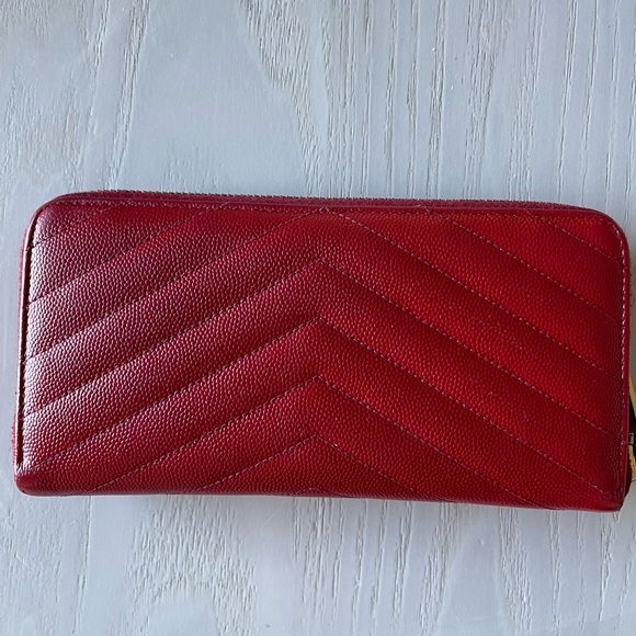 YSL monogram zippy wallet - Picture 9 of 10